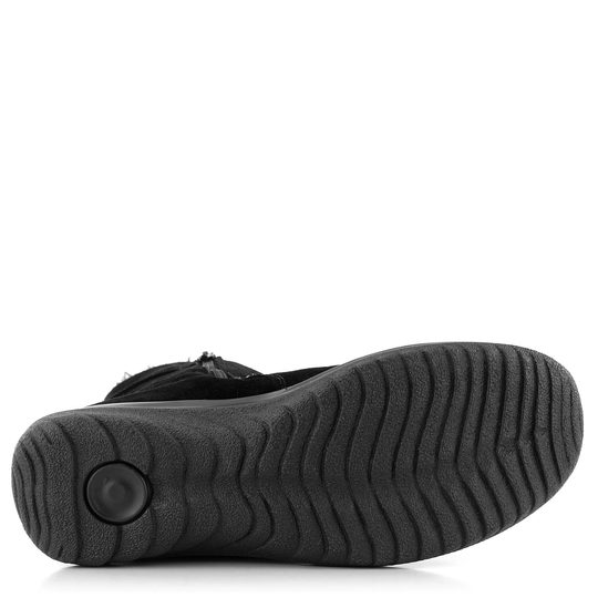 Legero semišové polokozačky s membránou GORE-TEX černé 2-009576-0000