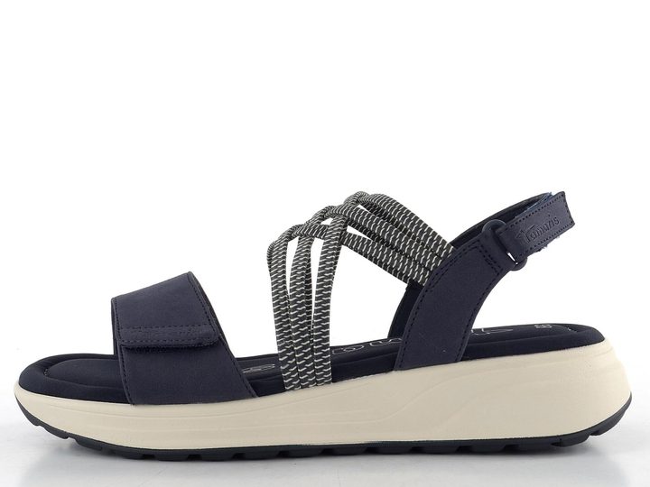 Tamaris sandále v športovom štýle Navy 1-28223-44