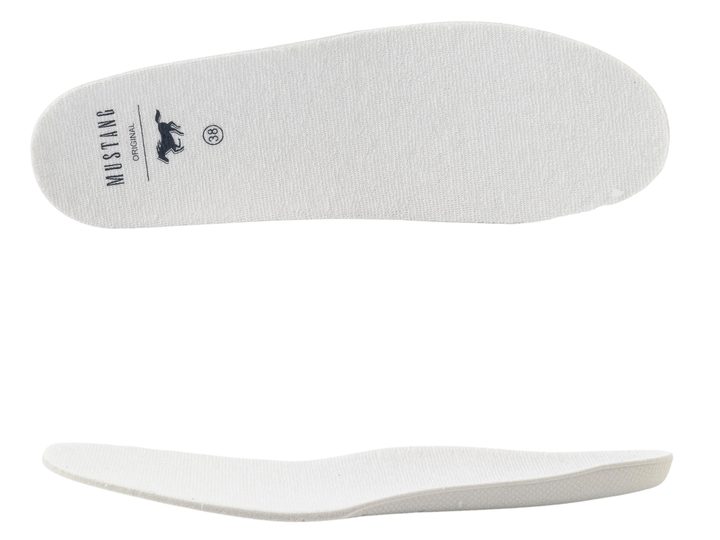 Mustang tenisky s potištěnou podešví white 26M0482001