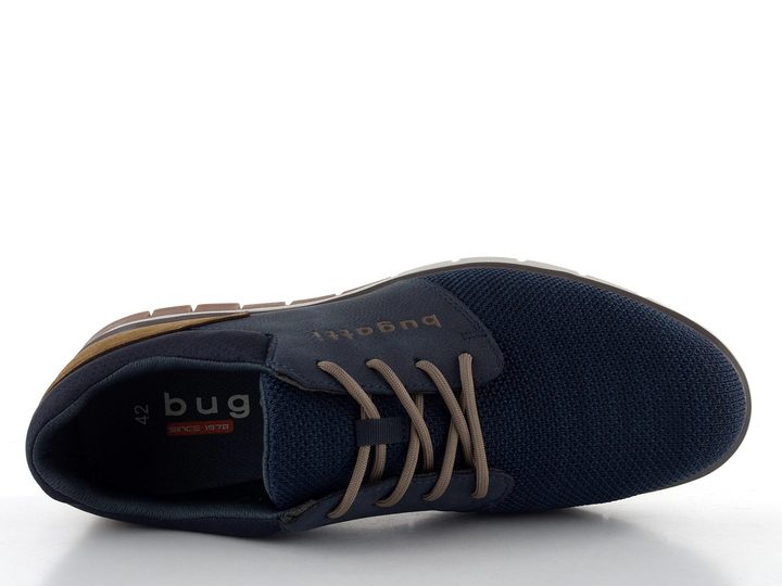 Bugatti pánské polobotky hnědá/tmavě modrá 335-92503-6900