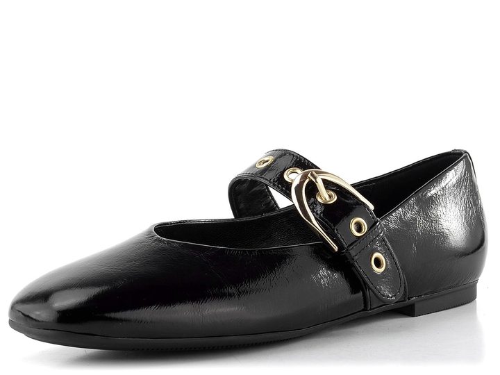 Gabor baleríny s nártovým páskem černé 74.144.20