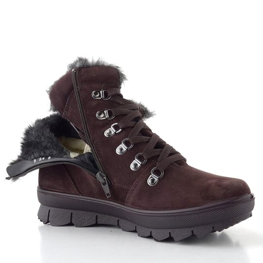 Legero vyteplená členková obuv s Gore-Texem dark cherry 2-000530-5940