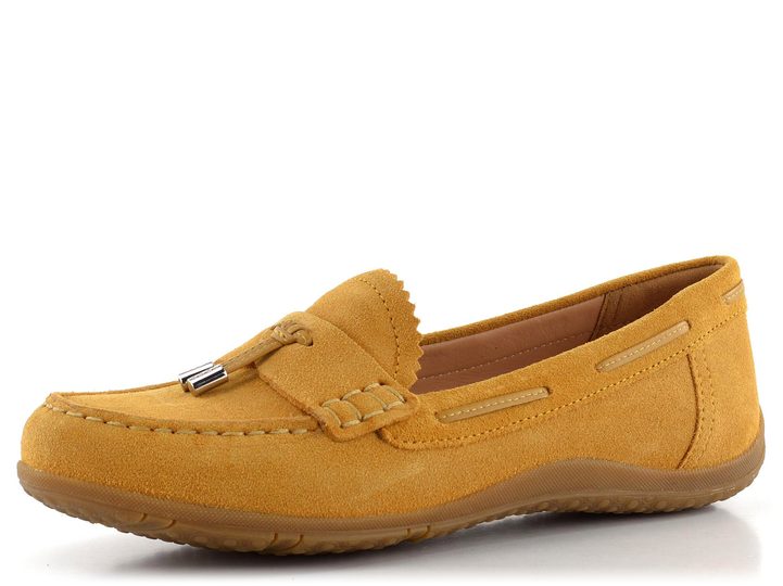 Geox dámske mokasíny žlté mustard Vega Moc D35DNA022BCC2002