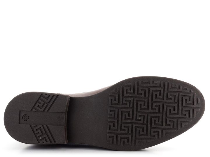 Barton pánské klasické hnědé polobotky M24142