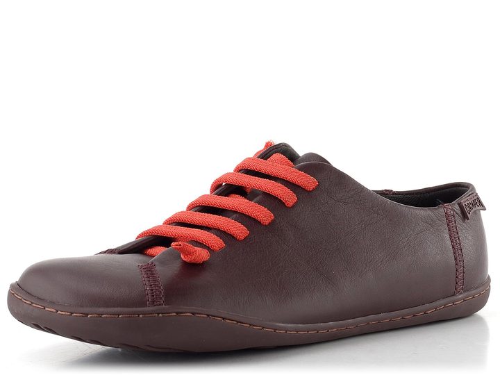 Camper prozouvací polobotky Peu burgundy K200514-064