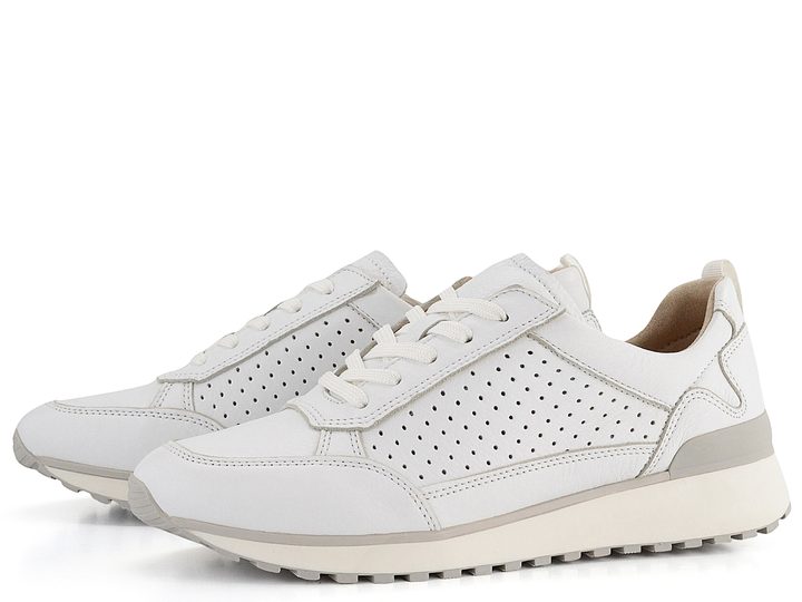 Caprice dámské kožené tenisky White Deer 9-23500-42