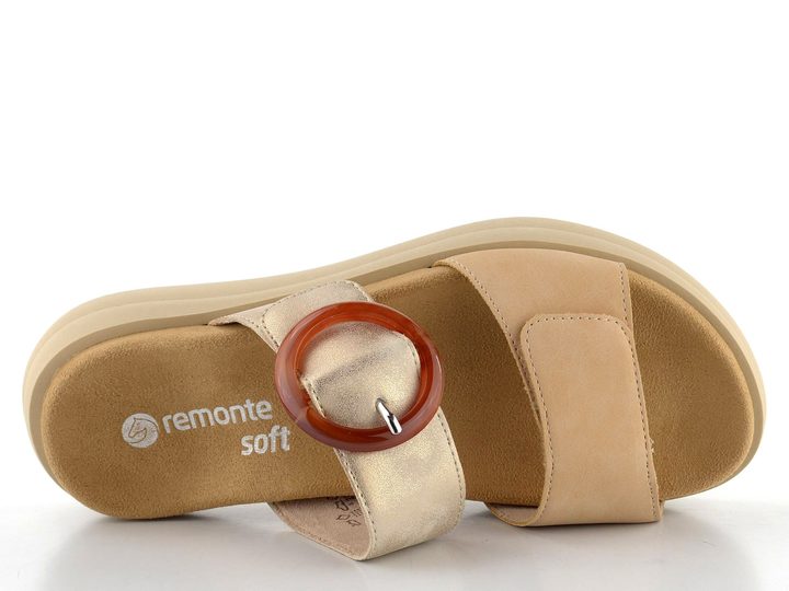 Remonte pantofle se sponou Tan/Muschel D2N51-20