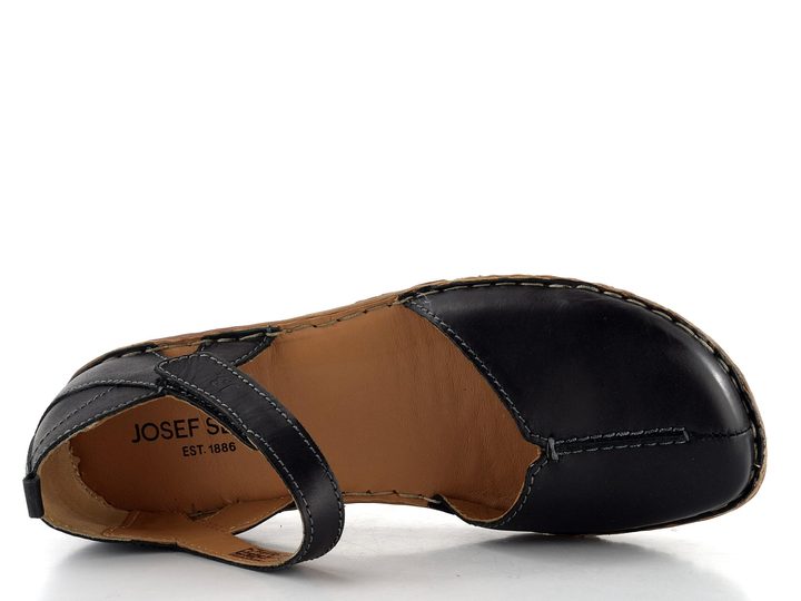 Josef Seibel čierne baleríny Rosalie 79542476