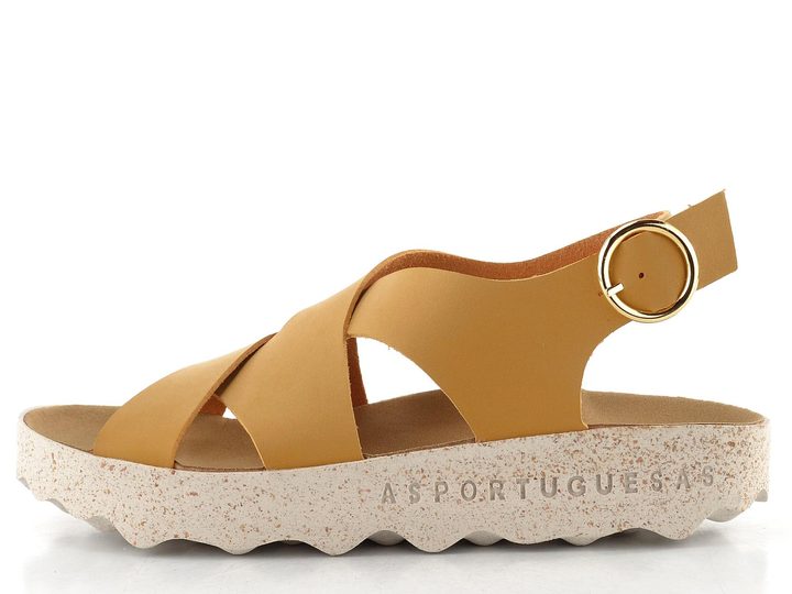 Asportuguesas sandály Cusk camel P018278002