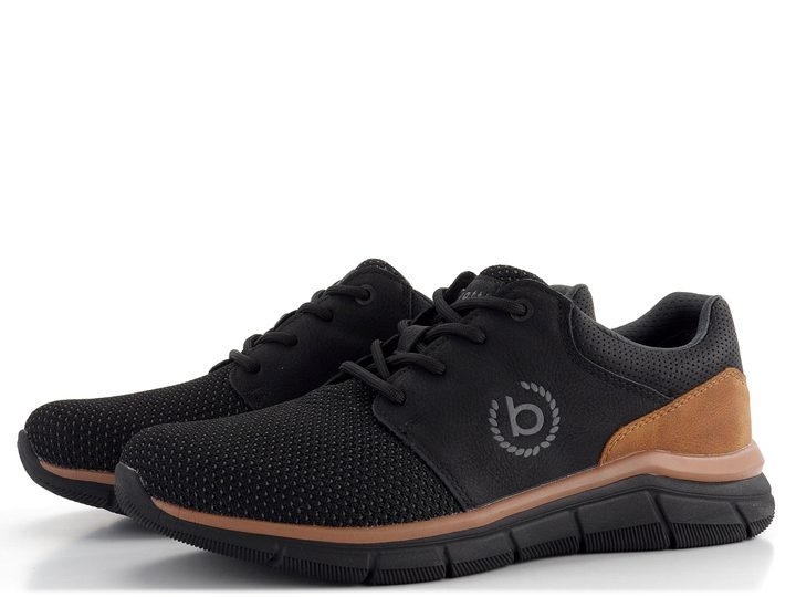 Bugatti černé pánské polobotky 341-AFA01-6900