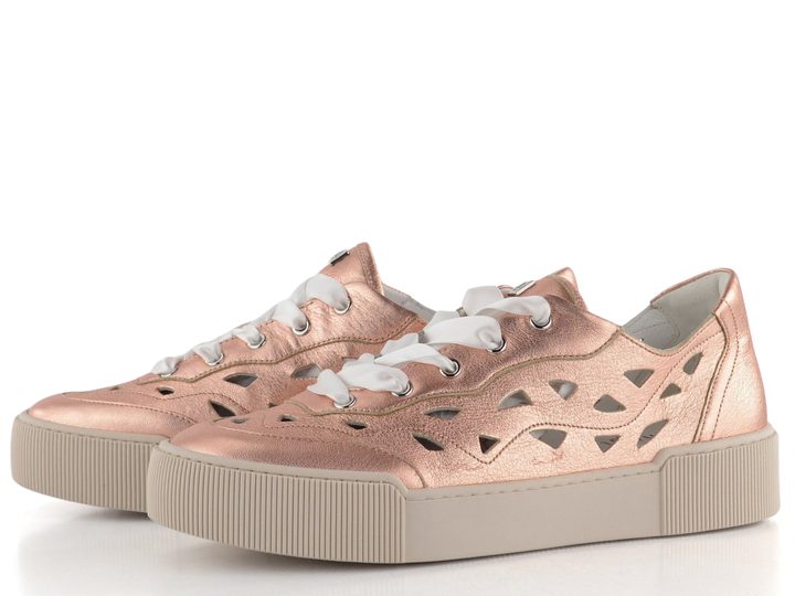 Högl luxusné metalické tenisky na platforme Sunrise  9-103641