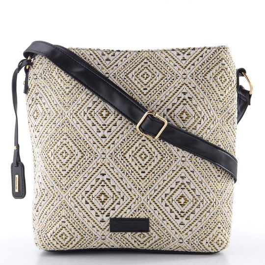 Remonte crossbody kabelka weiss-schwarz Q0731-81