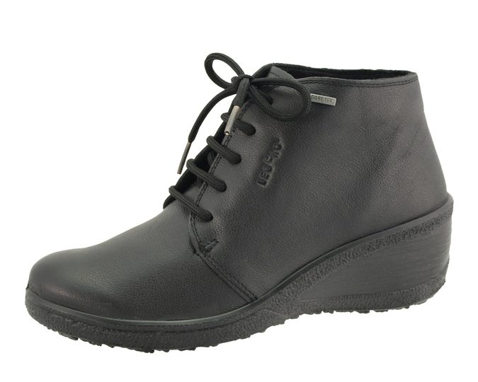 Legero šněrovací kotník s Gore-tex černý