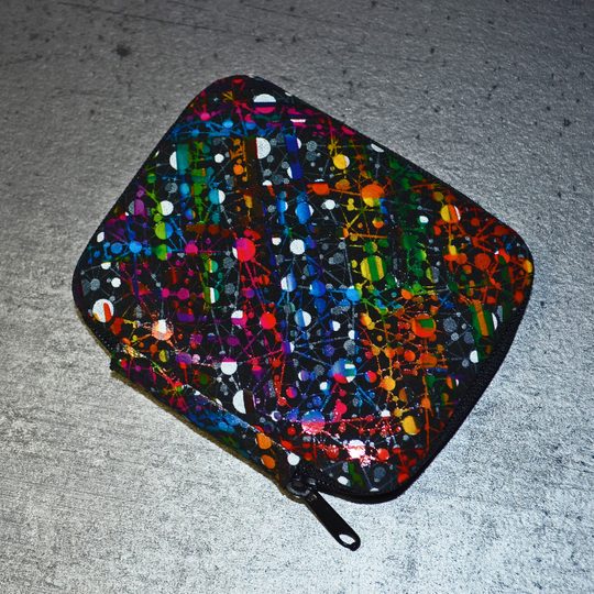 Manikúra kožená pestrobarevná