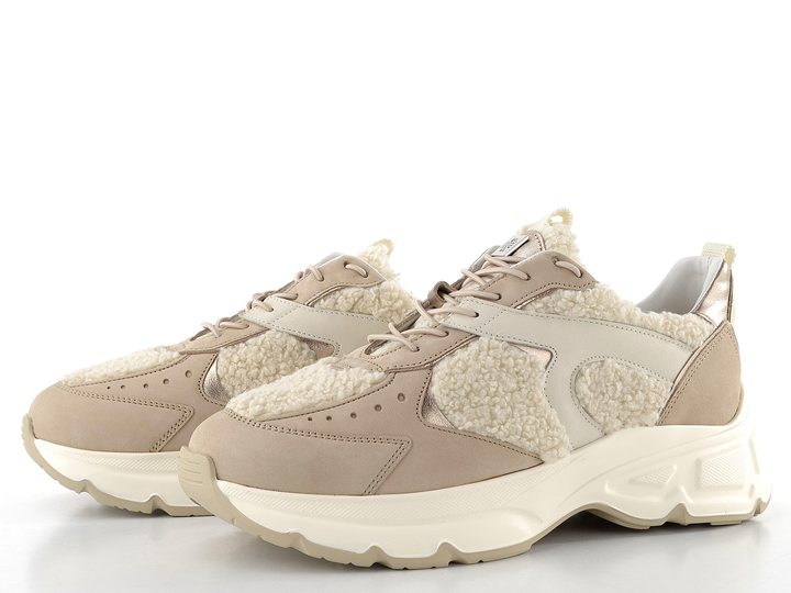 Högl dámské tenisky s beránkem cashmere/creme 0-105348-1412
