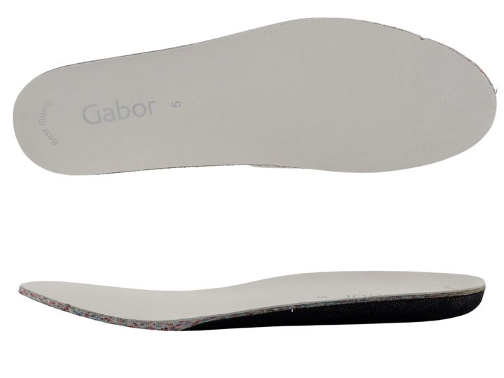 Gabor kožené biele poltopánky 63.331.21