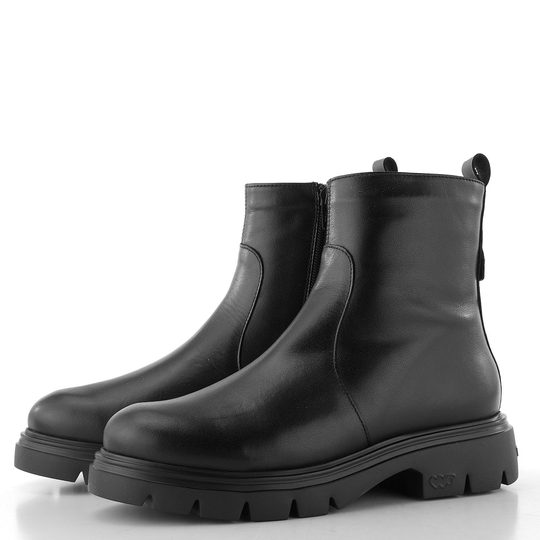 Wonders kotník na robustní podešvi negro A-4306-Y