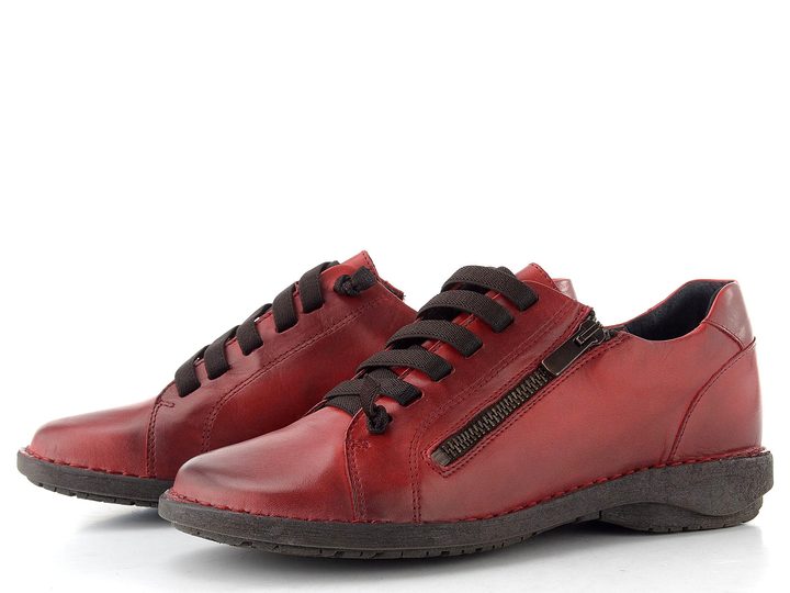 Creator polobotky se zipem Soft Antique red IB 20538