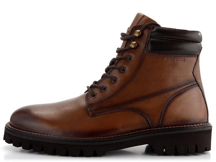 Josef Seibel pánský šněrovací kotník Romed Cognac 34401MA24