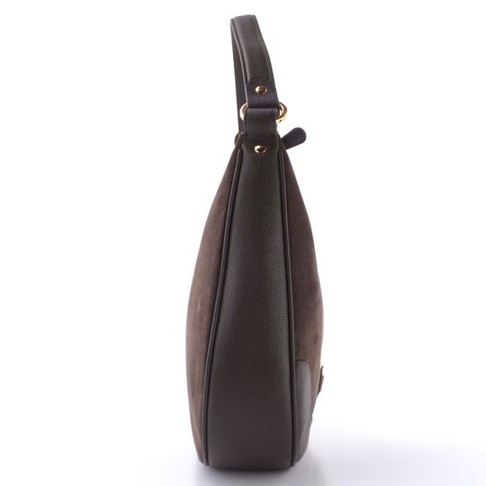 Högl luxusní kožená kabelka chocplum 2-145110-2100