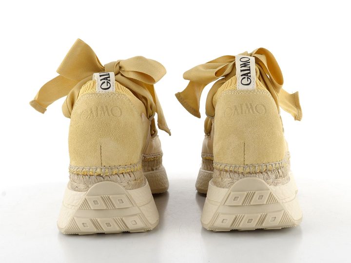 Gaimo prozouvací pobotky s mašlí Bahia lycra crema pesca baby crema