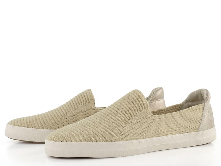 TT.BAGATT slip-on úpletové mokasíny beige/metallics D35-AKD60-6950