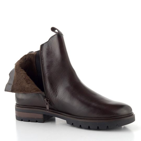 Ara kožený chelsea kotník Cambridge Cacao 12-11262-03