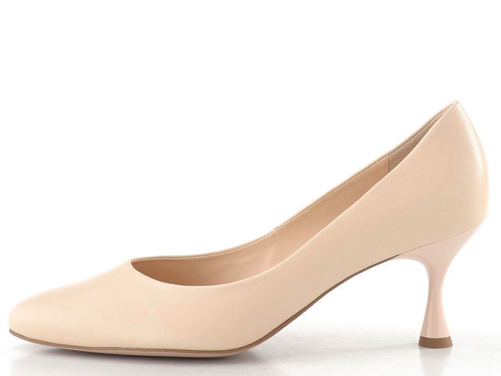 Högl hladké lodičky na štíhlom podpätku sand 0-106000-1300