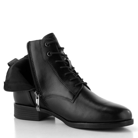 Tamaris šněrovací kotník black 1-25121-43