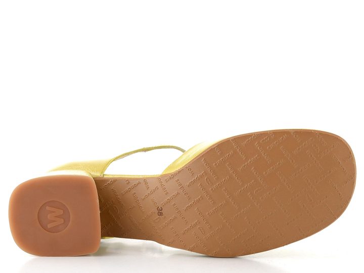 Wonders lakované lodičky s kotníkovým páskem amber D-2402