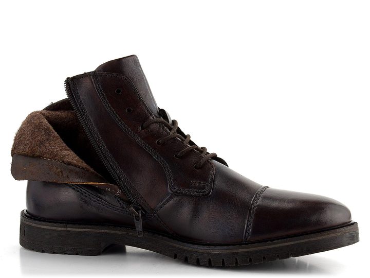 Bugatti pánska členková obuv hnedá 331-8373A-4100