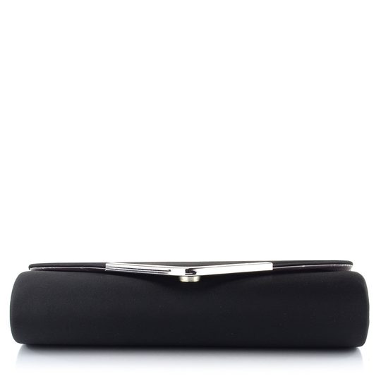 Tamaris černé saténové společenské psaníčko 30454