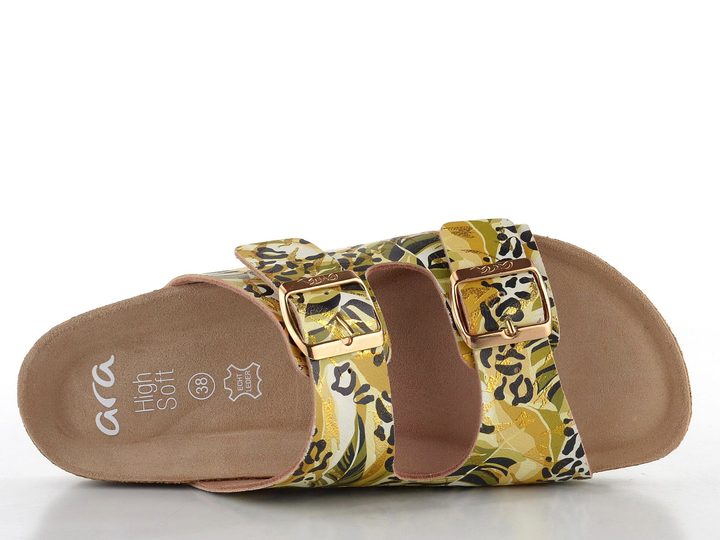 Ara dámské pantofle Maui Green-Multi 15-17018-03