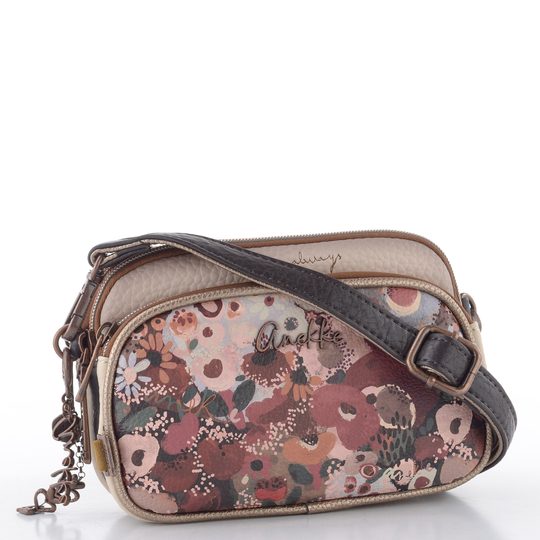 Anekke malá béžová/barevná crossbody kabelka 43653-445