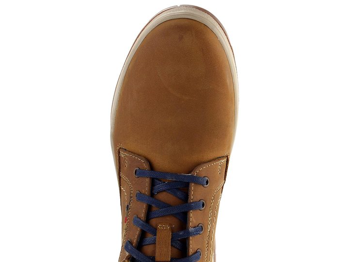 Klondike pánský sneakers kotník hnědý 92602 Tan/Blue