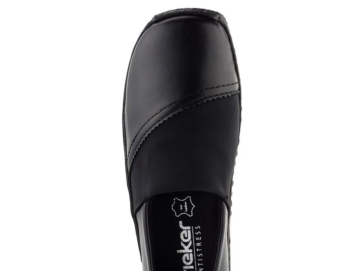 Rieker prozouvací polobotky černé L1790-00