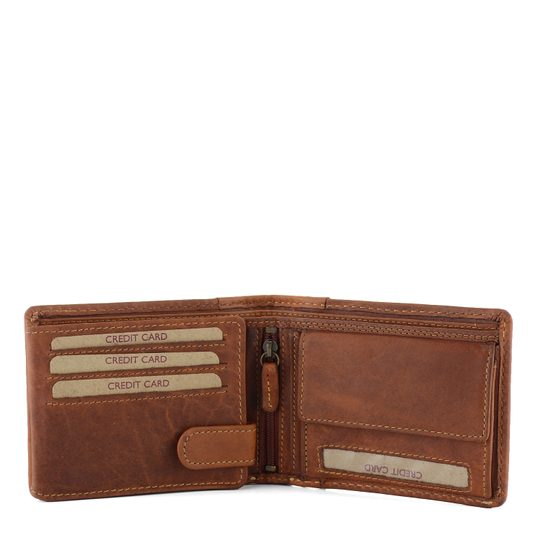 Lagen peněženka štepovaná cognac 511461