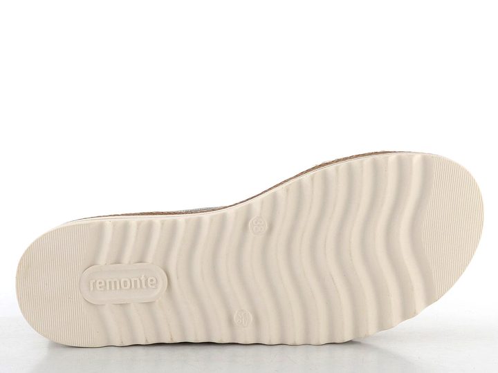 Remonte sandále na platforme Weiss/Gold D0Q56-80