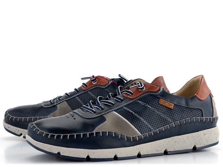 Pikolinos ležérne pánske poltopánky Fuencarral Blue M4U-6113C1