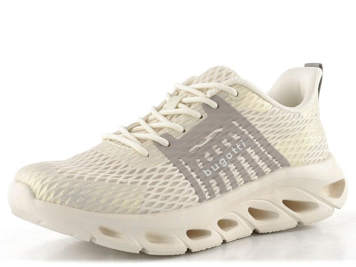 Bugatti tenisky na odlehčené platformě offwhite/light grey 445-AVO01-6900