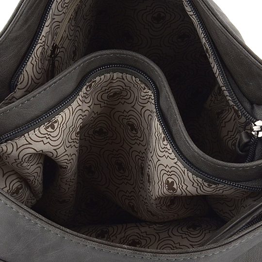 Rieker dámska crossbody kabelka smoke H1340-42