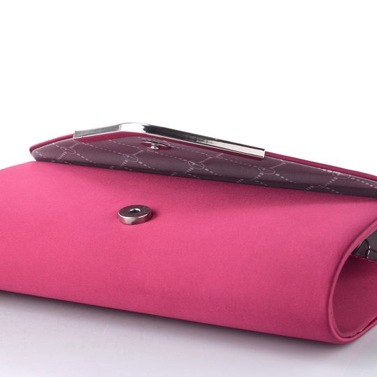 Tamaris saténové společenské psaníčko Amalia wine 30454