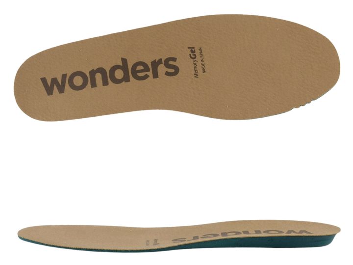 Wonders dámské tenisky na klínu Off/Plata E-6761