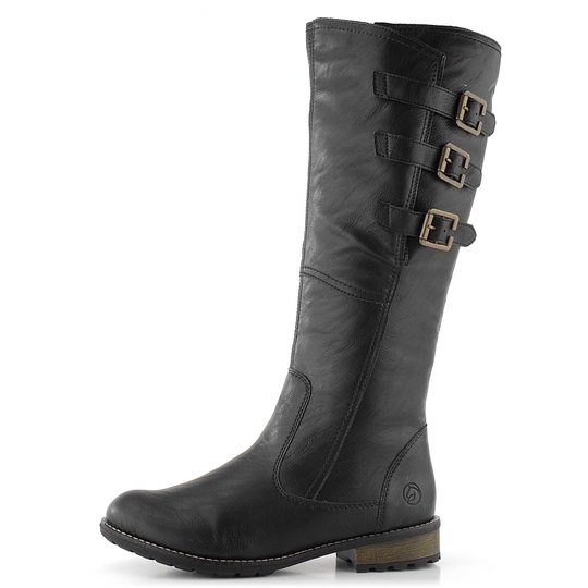 Remonte čižmy vario XL čierne R3370-01