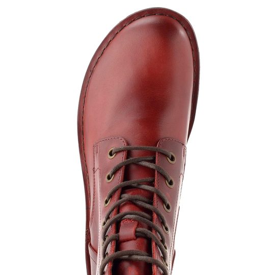 Fly London šněrovací kotník red MILU044FLY