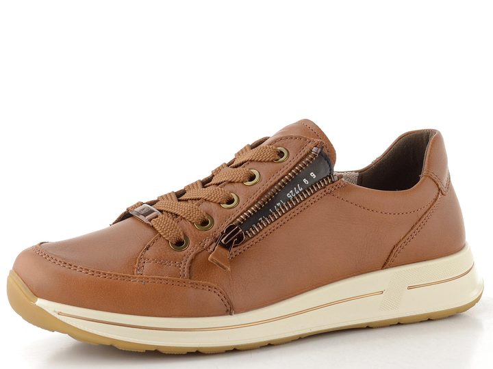 Ara dámské sneakers se zipem Osaka cognac 12-54801-67