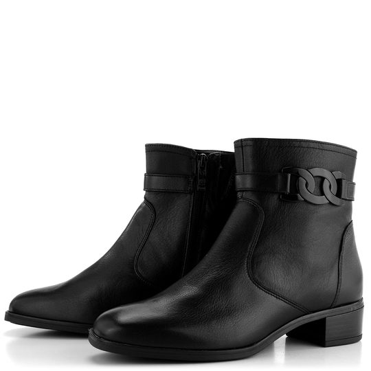 Ara dámský širší kotník na podpatku Graz Black 12-31803-01