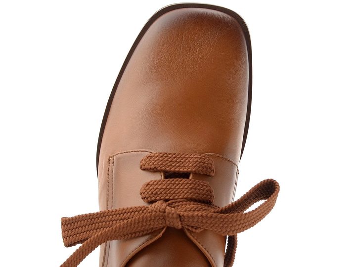 Hispanitas šněrovací polobotky na podpatku Marsella cuero HI254390