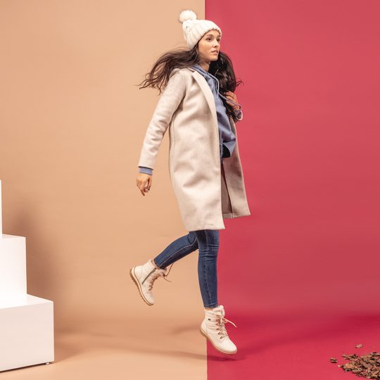 Remonte bílý kotník s membránou R8480-80