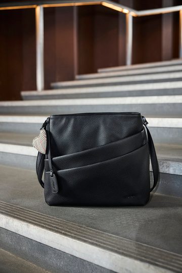 Rieker crossbody kabelka čierna so srdcom H1005-02